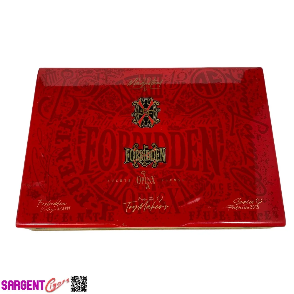 Arturo Fuente Opus X Forbidden X Empty Wooden Cigar Box 15.5x11x2.5 (1)
